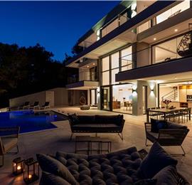 6 bedroom villa with infinity pool and sea views, Korcula Island, sleeps 12